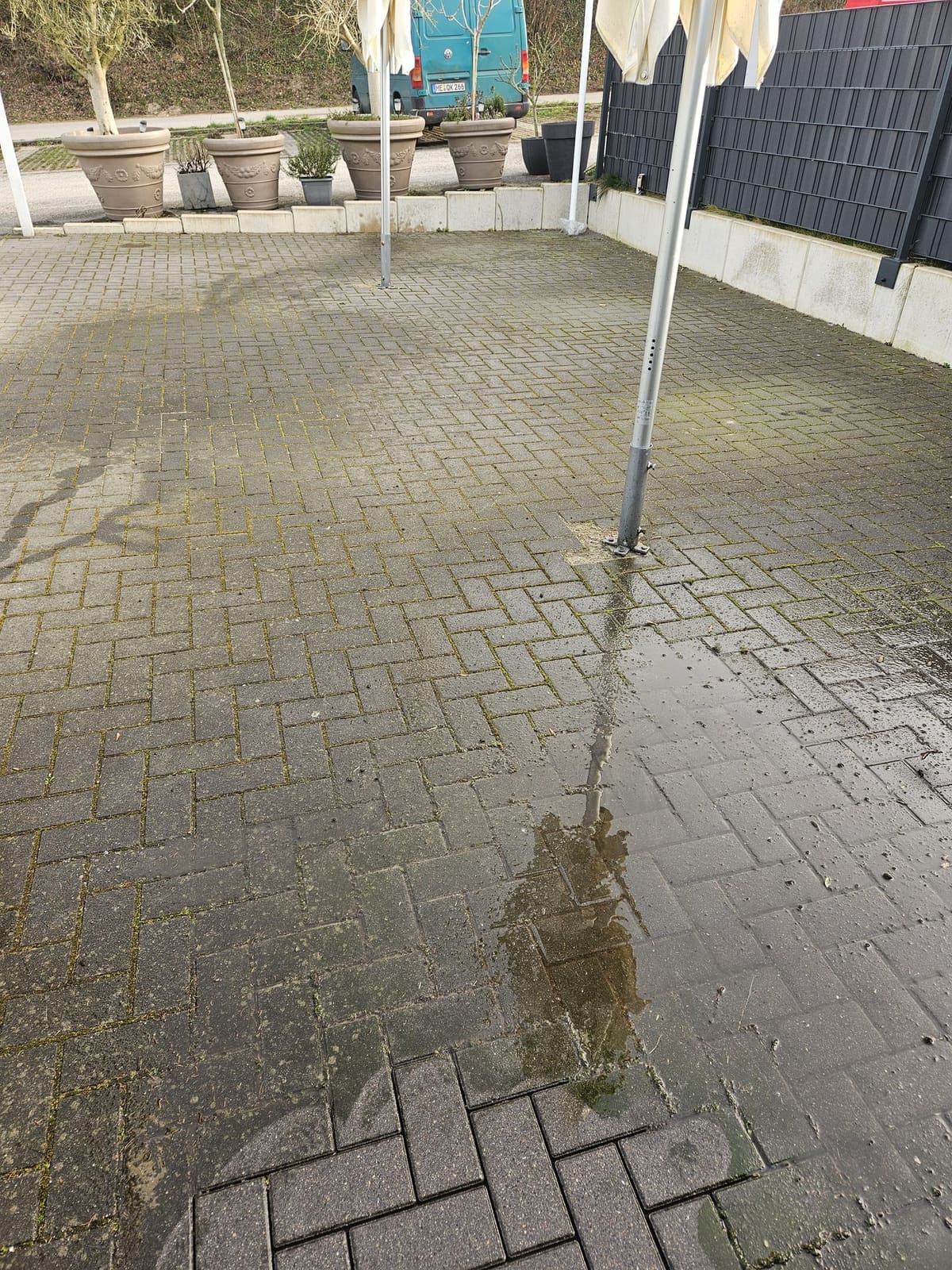 Terrassen- und Pflasterreinigung 52